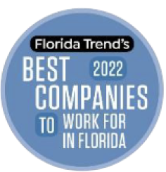 Badge Best 2022 Companies to Work For in Florida